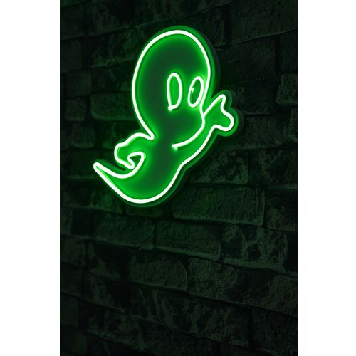 Wallity Ukrasna plastična LED rasvjeta, Casper The Friendly Ghost - Green slika 1