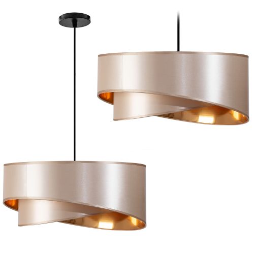 TOOLIGHT Viseća svjetiljka Beige Gold 50cm APP970-1CP slika 7