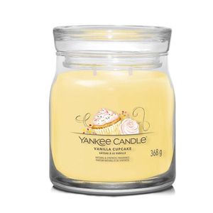 YANKEE CANDLE SIGNATURE MEDIUM, svijeća mirisna vanilla cupcake 1630003E
