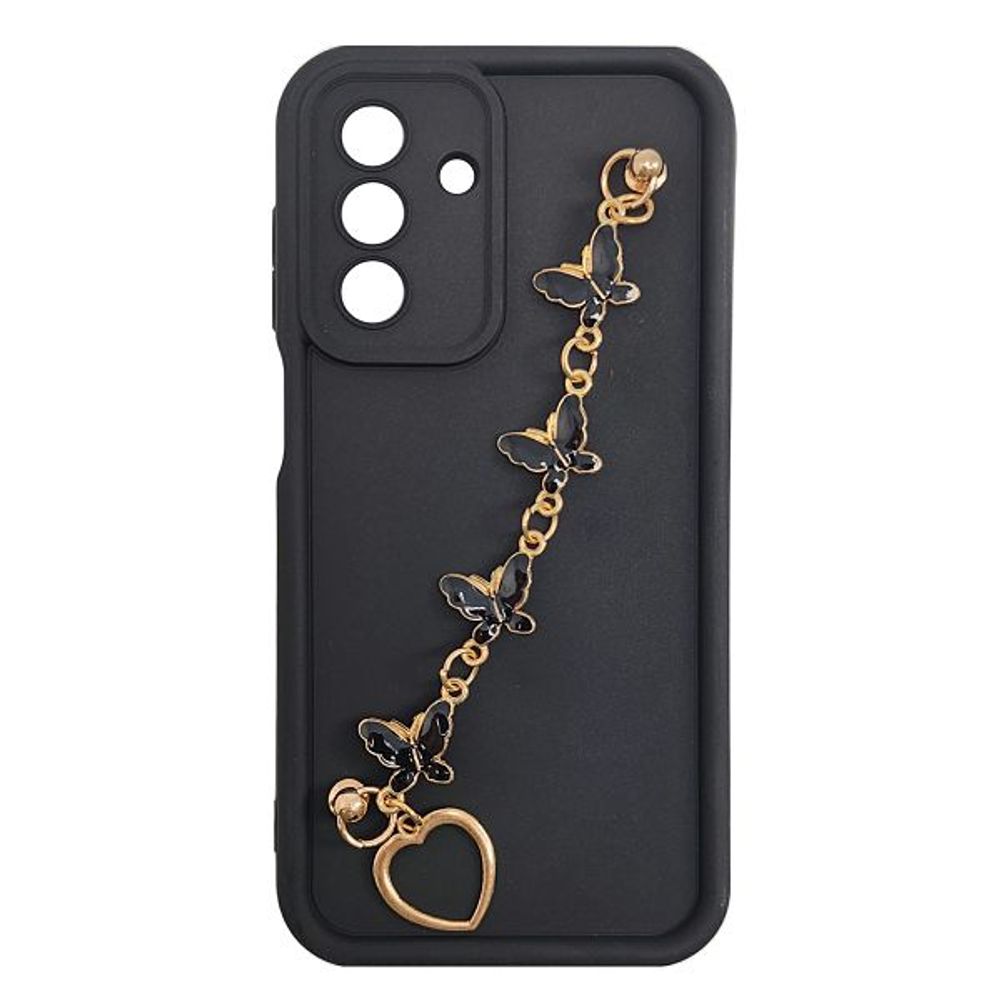 MM TPU SAM GALAXY A26 SILICONE CANDY WRIST STRAP Bl Butterfly slika 1