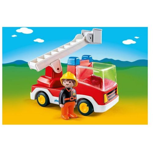 Playset 1.2.3 Fire Truck Playmobil 6967 slika 3