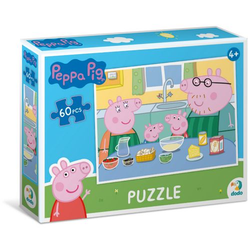 DODO Puzzle Peppa Prase, Porodični Ručak 60 komada slika 1