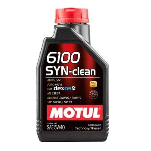 Motorno ulje MOTUL 6100 Synclean 5W40 1 L slika 1