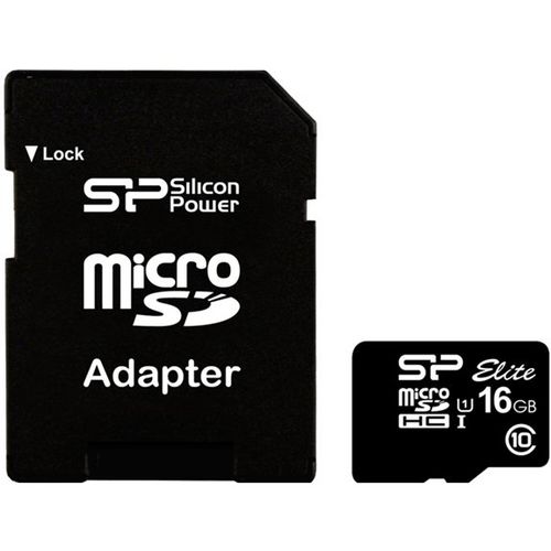 SILICON POWER Micro SDHC 16GB + Adapter SP016GBSTHBU1V10SP slika 1