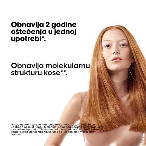 L’Oréal Professionnel Absolut Repair Molecular Maska Bez Ispiranja 50ml slika 2