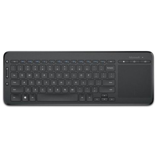 Tastatura MICROSOFT All-in-One Media Keyboard bežicna crna slika 1