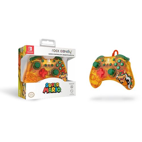 PDP NINTENDO SWITCH WIRED CONTROLLER ROCK CANDY MINI - BOWSER slika 7