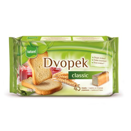 Naturel dvopek classic 330 g slika 1