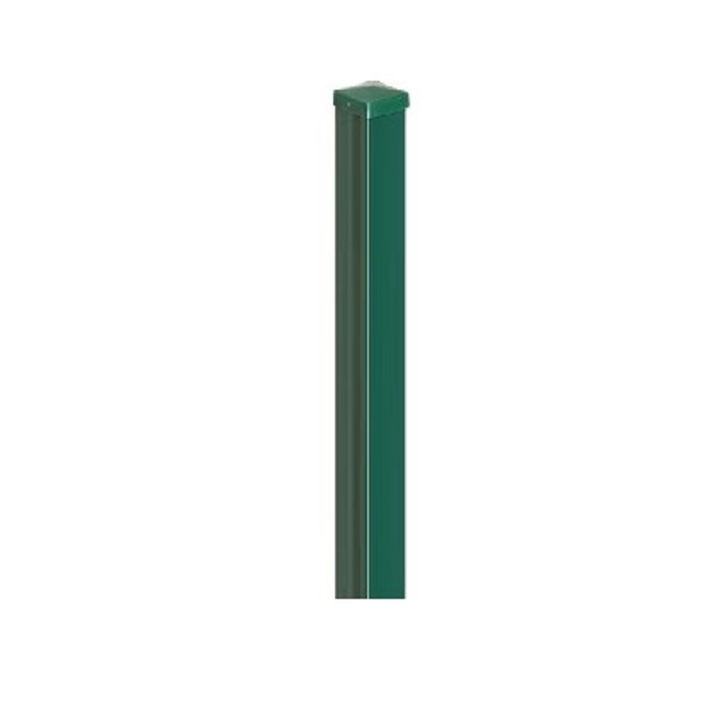 Stub usadni plastificirani s čepom, 170 cm, zeleni slika 1