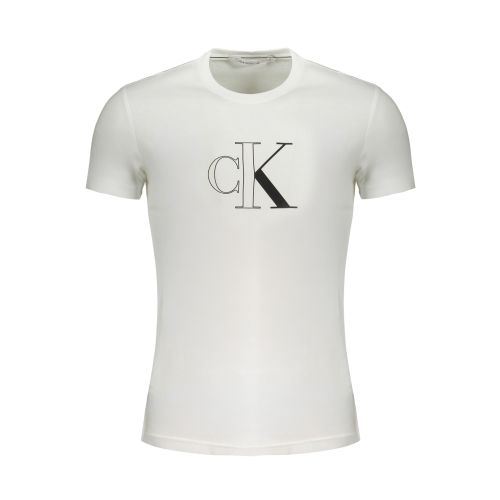 CALVIN KLEIN Muška Majica Kratkih Rukava Bijela slika 1