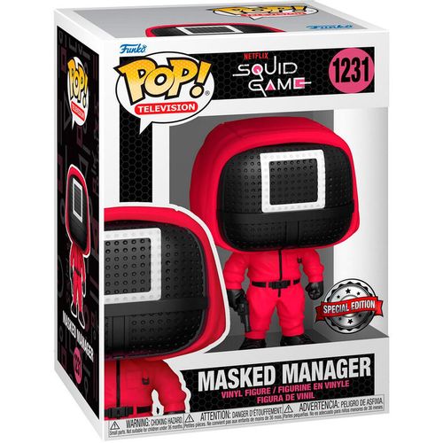 POP figure Squid Game Masked Manager Exclusive slika 1