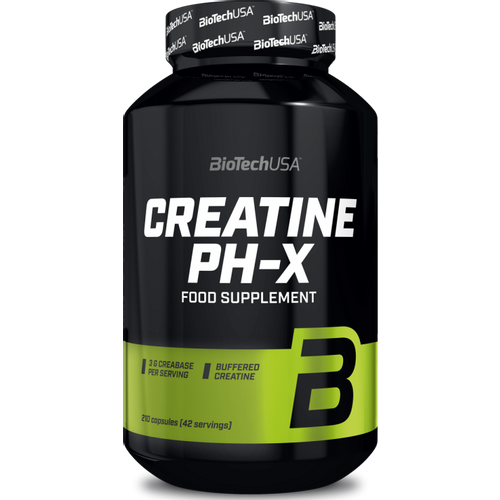 BioTech USA Creatine pH-X 210 cap slika 1