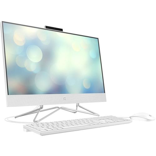 HP consumer A24KVEA HP All-in-One 24-df1065ny,Intel Core i3-1115G4,8GB DDR4-3200 RAM,512GB PCIe NVMe M.2 SSD,23.8" IPS AG FHD 1920x1080,HP 125 USB White Wired Kbd+Mouse,Intel UHD Graphics,2 USB-A 3.1,2 USB-A 2.0,1 HDMI-out1.4,1 RJ-45,BT 4.2,FreeDOS,YU,Snow white,2yw slika 2