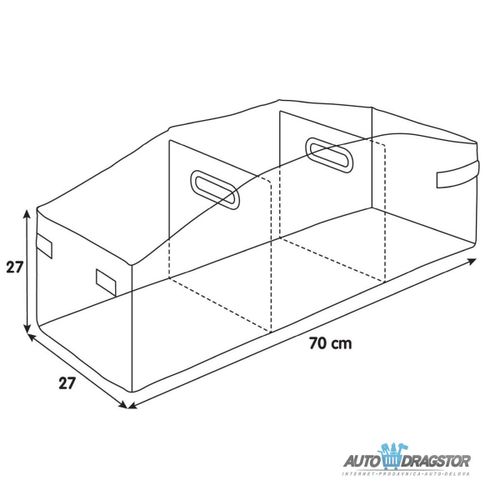 TORBA ZA ALAT I OPREMU PREMIUM 70X27CM slika 6