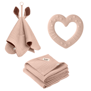 BIBS poklon set za bebe Blush