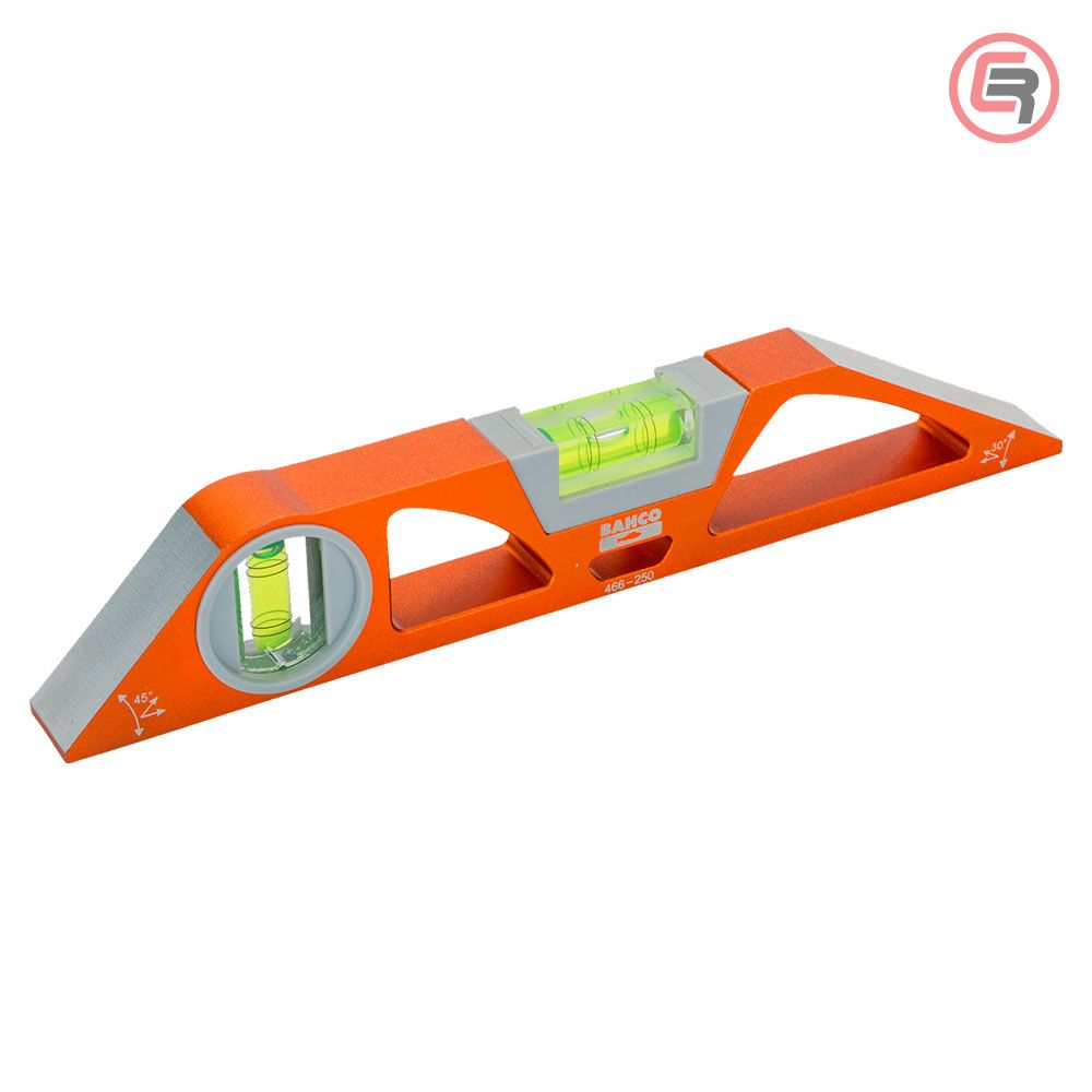 Bahco Libela Alu 250 mm ± 0.5 mm/m Magnetna Baza - 466-250 slika 1