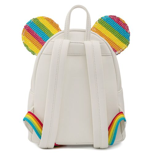 Loungefly Mini Ruksak Disney Sequin Rainbow Minnie slika 4