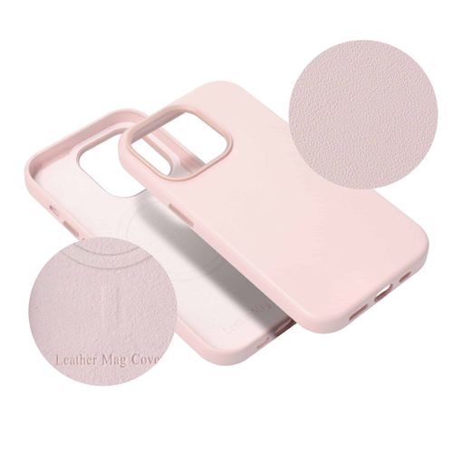 Kožni Mag Cover za IPHONE 13 PRO sand pink slika 4