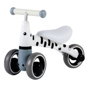 Ecotoys balans bicikl Zebra, bijela