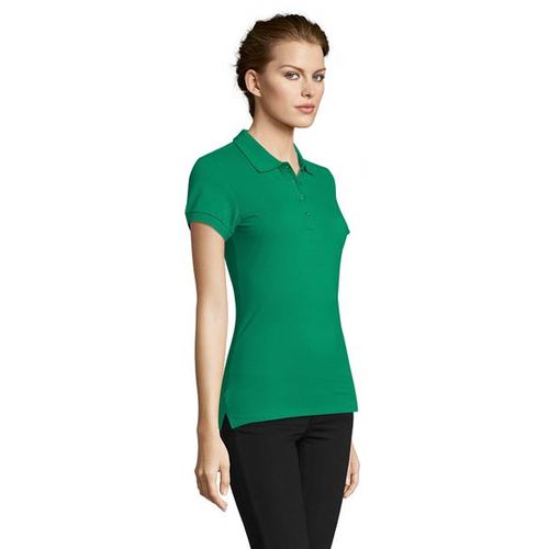 PEOPLE ženska polo majica sa kratkim rukavima - Kelly green, XL  slika 3