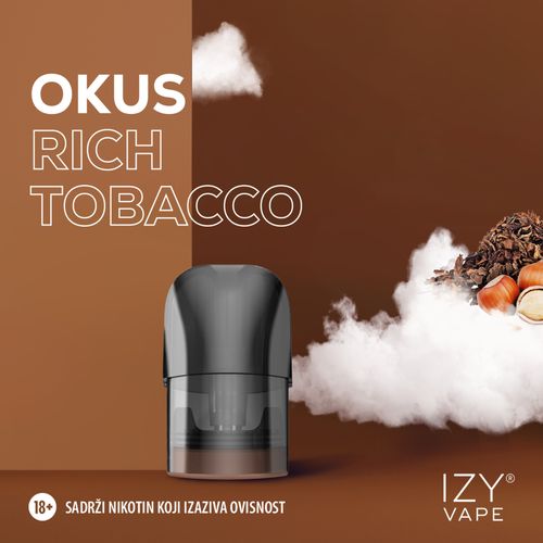 IZY VAPE Pod, Rich Tobacco 10mg slika 3