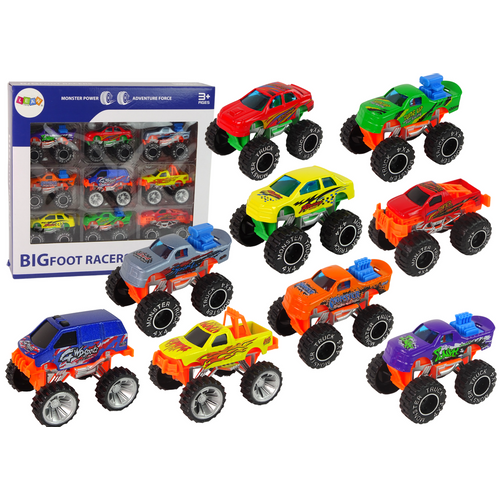 Resorak set Monster Truck vozila 9kom. slika 1