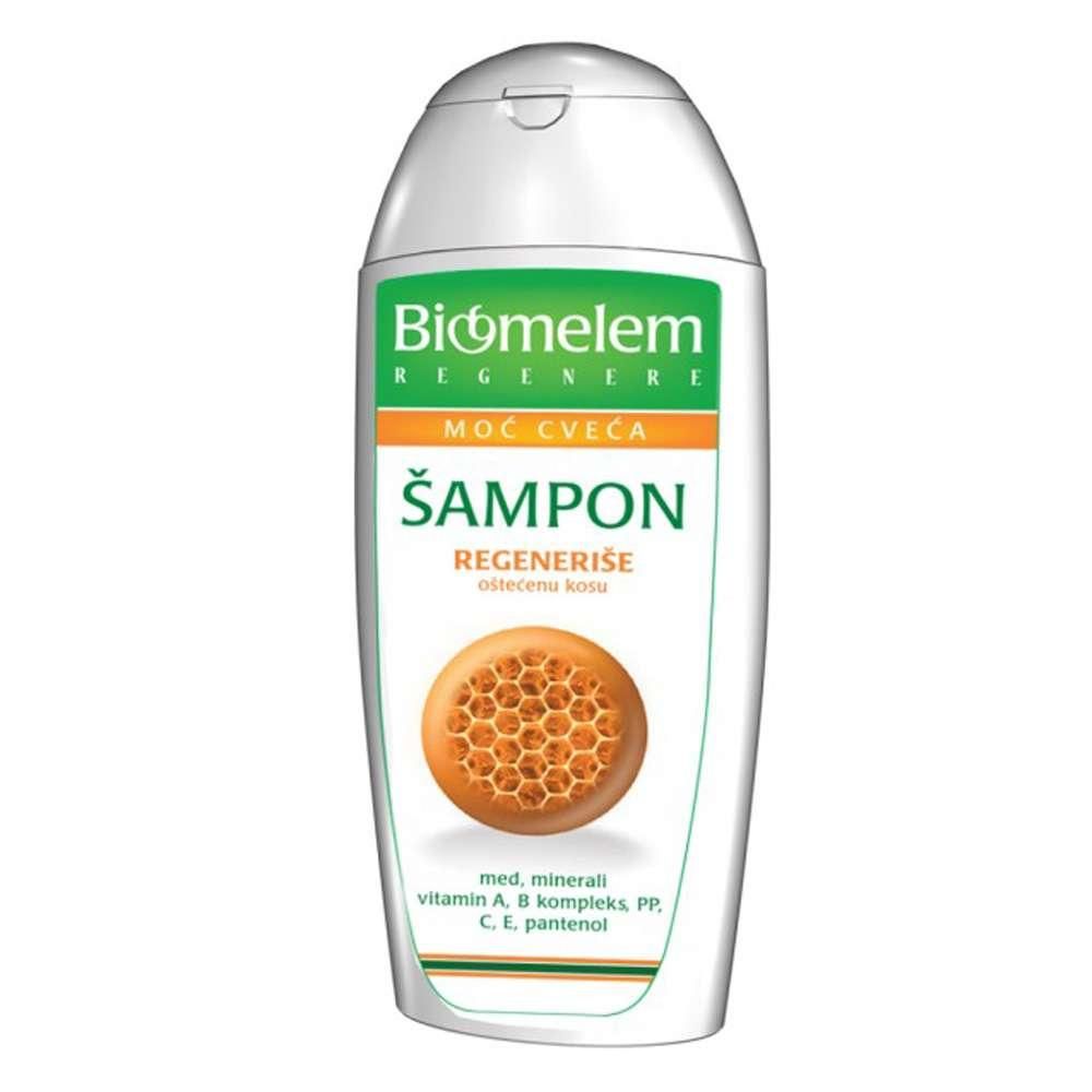 BIOMELEM ŠAMPON REGENERIŠE 222ML slika 1