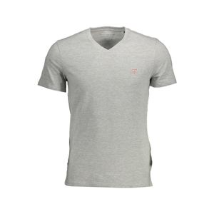 GUESS JEANS MEN'S SHORT SLEEVE T-SHIRT GRAY