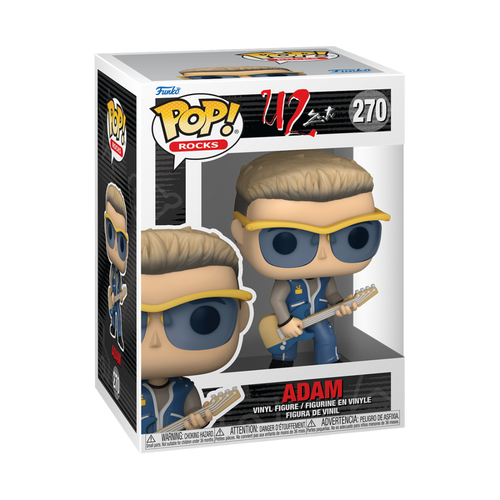 Funko Pop Rocks: U2 - Zoo TV - Adam Clayton slika 1