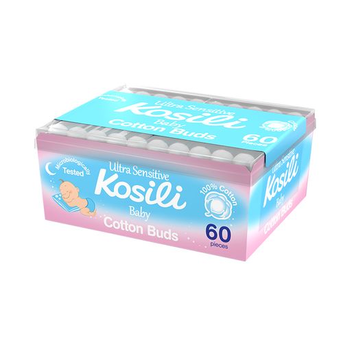 KOSILI Baby štapići za uši Ultra Sensitive 60kom slika 1