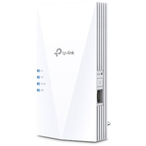 Ekstender dometa TP-LINK RE500X WiFi AX1500 300 Mbps at 2.4GHz  1200 Mbps at 5GHz 2 interne antene slika 1