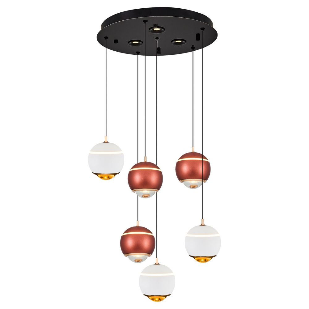 Luster 2806-6A-0104 – boje: bijela smeđa slika 2