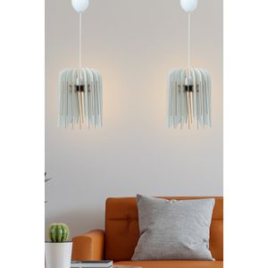 Elegantni Luster 211-LB2 u Bijeloj Boji