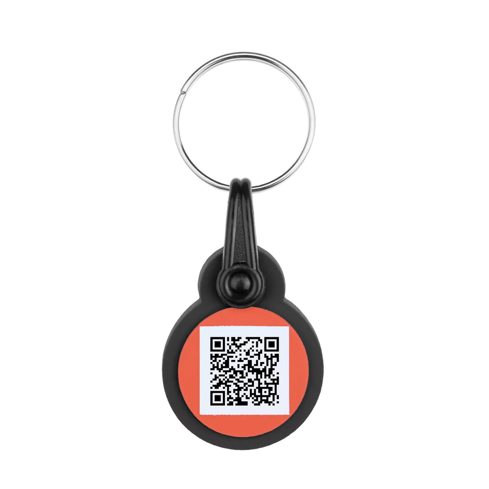 Pet ID privjesak za ogrlicu psa krug slika 2