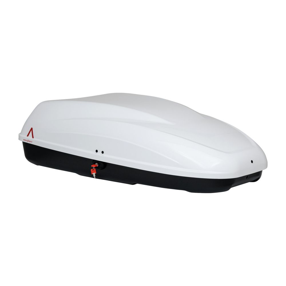KOFER ZA KROVNI NOSAČ G3 HELIOS 320 BIJELI/240L 133X73X37cm slika 1