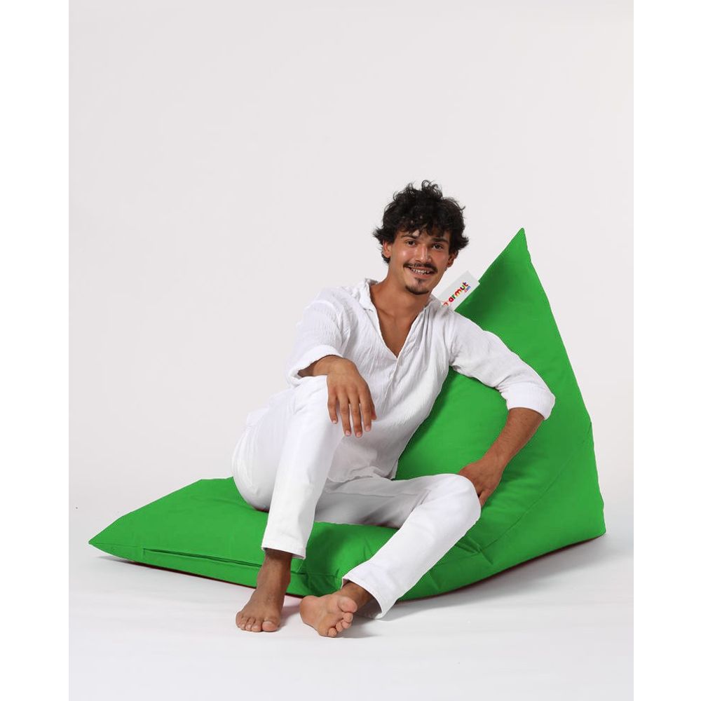 Piramida Big Bed Pouf - Baštenski Fotelja u Boji Pistaća slika 11