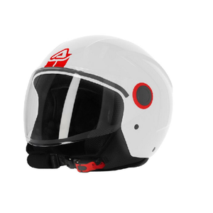Otvorena – jet kaciga za motor S vel Acerbis Brezza – Bijela