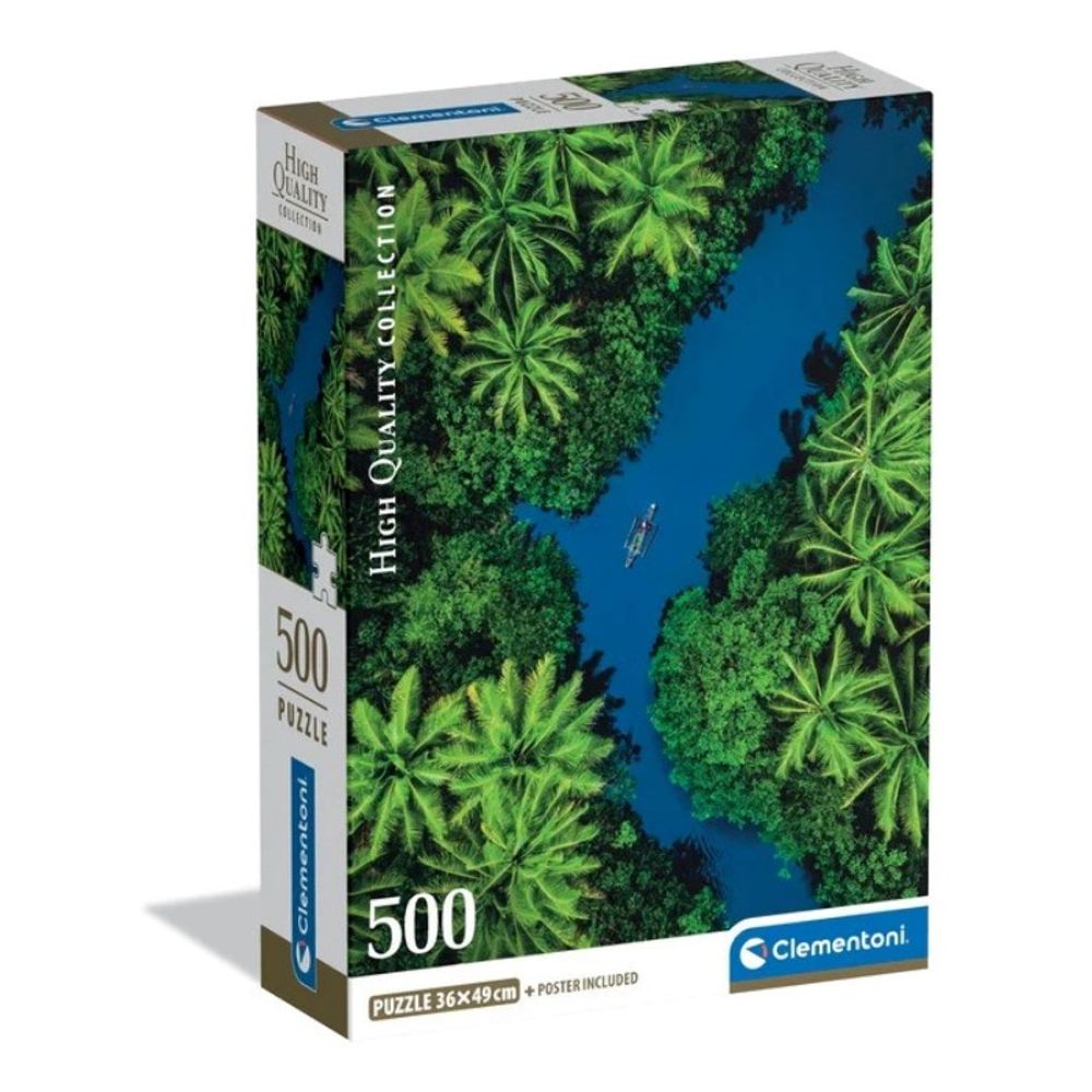 Clementoni CL35592 Puzzle 500 POGLED NA TROPE, 500kom slika 1