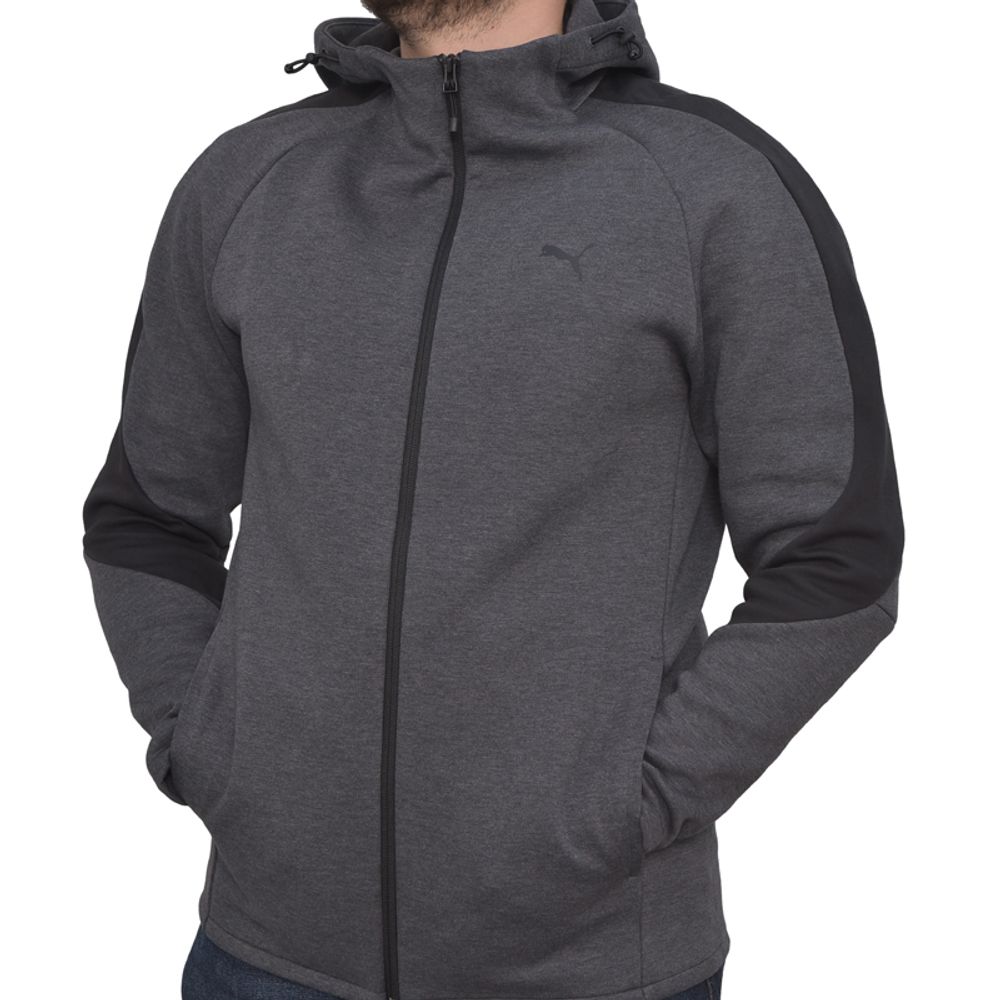 Puma Muški duks na kopčanje sa kapuljačom Evostripe Core FZ Hoddie slika 1