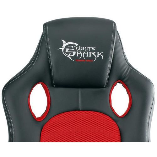 WHITE SHARK gaming stolica KINGS THRONE Crno/Crvena slika 2