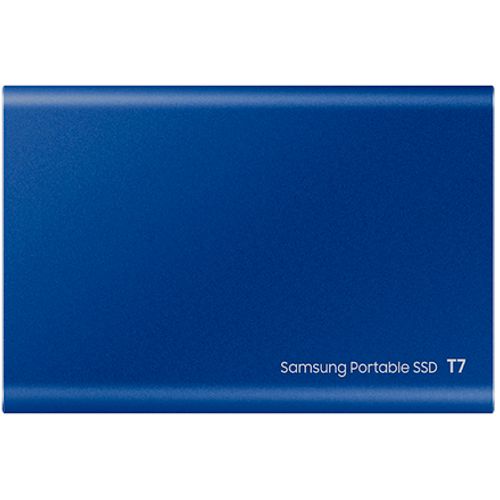 Samsung MU-PC2T0H/WW Portable SSD 2TB, T7, USB 3.2 Gen.2 (10Gbps), [Sequential Read/Write : Up to 1,050MB/sec /Up to 1,000 MB/sec], Blue slika 3