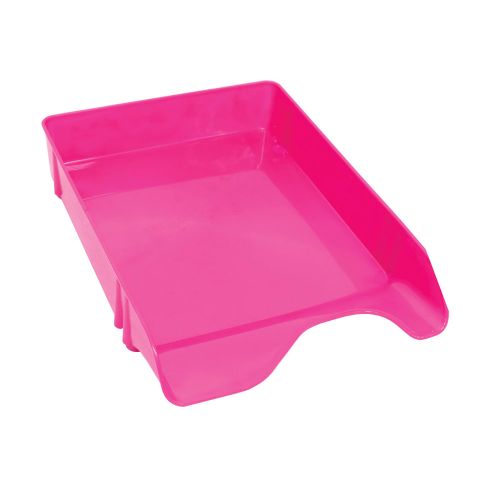 Stalak za papir PVC ARK 360 fluo roza slika 1