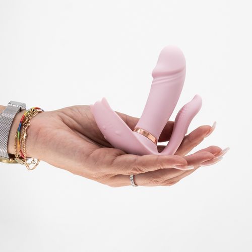 CRUSHIOUS FRITZ REMOTE CONTROLLED STIMULATOR PASTEL PINK slika 9