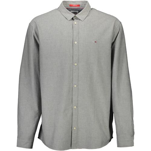 TOMMY HILFIGER MEN'S LONG SLEEVE SHIRT GRAY slika 1