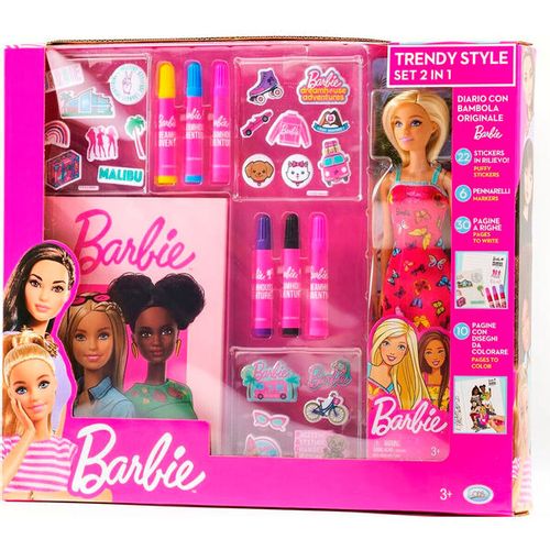 Barbie doll + diary slika 1