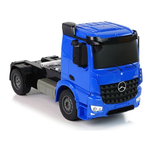 Licencirani kamion s kontejnerom na daljinsko upravljanje Mercedes Arocs 1:20- plavo/žuti - 58 cm slika 4