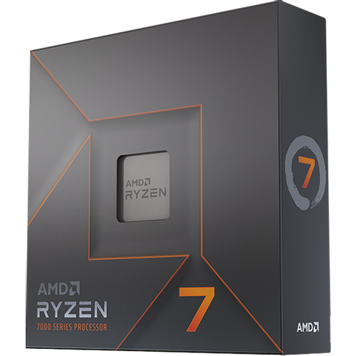 AMD CPU Desktop Ryzen 7 8C/16T 7700X (4.5/5.0GHz Boost,40MB,105W,AM5) box, with Radeon Graphics slika 1