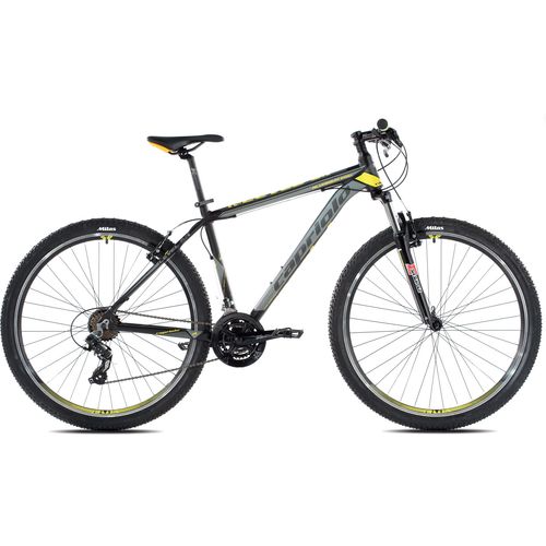 CAPRIOLO bicikl MTB LEVEL 9.1 29"/21AL crna-grafitna-žuta slika 1
