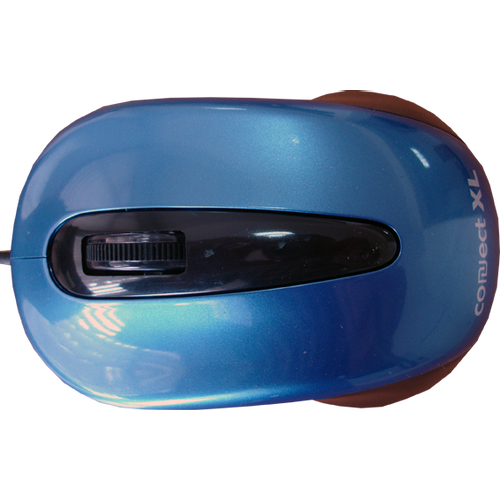 Connect XL Miš optički,  800dpi, USB, plava boja - CXL-M300BU slika 3