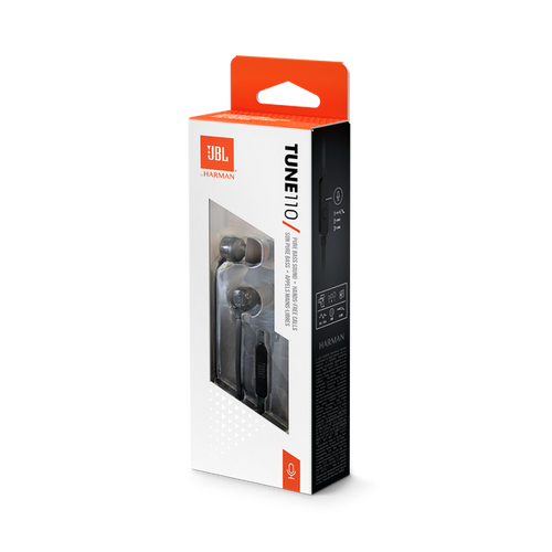 JBL Tune 110 In-ear slušalice s mikrofonom, crne slika 3